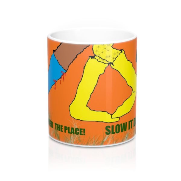 All Over The Place Mug 11oz