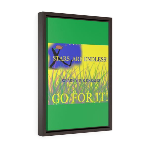 Endless Stars!  Vertical Framed Premium Gallery Wrap Canvas - Image 7