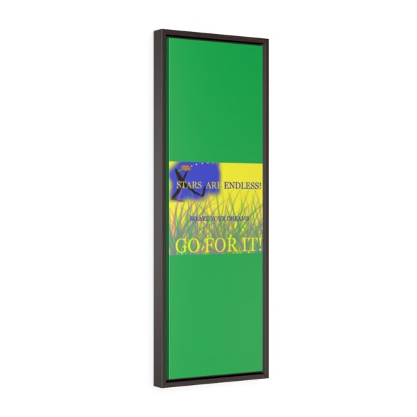 Endless Stars!  Vertical Framed Premium Gallery Wrap Canvas - Image 8