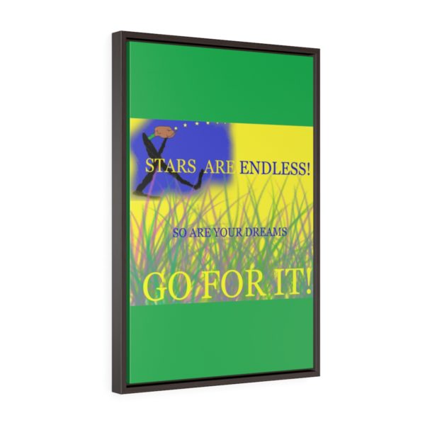 Endless Stars!  Vertical Framed Premium Gallery Wrap Canvas - Image 13