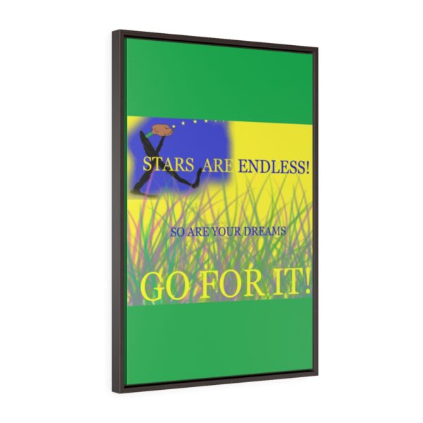 Endless Stars!  Vertical Framed Premium Gallery Wrap Canvas - Image 14
