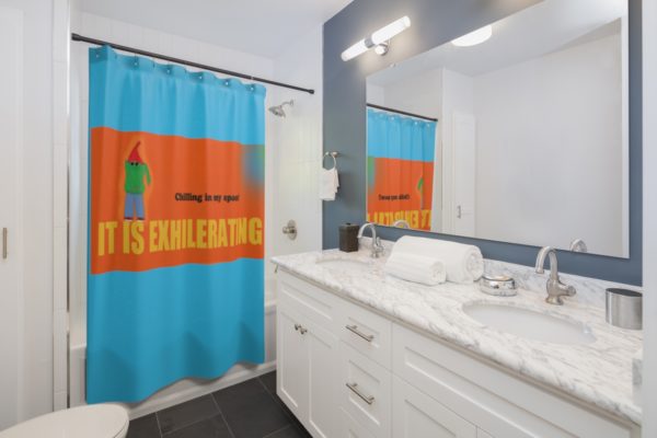 IN MY SPACE!  Shower Curtains - Image 2