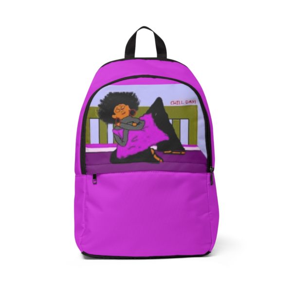 CHILL DAY!  Unisex Fabric Backpack