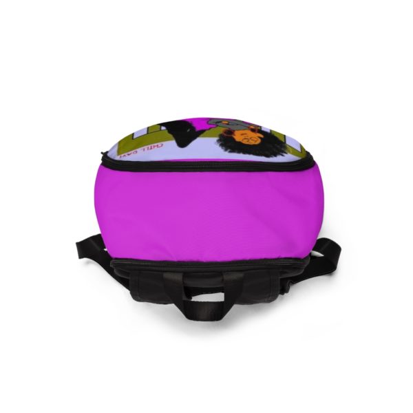 CHILL DAY!  Unisex Fabric Backpack - Image 4