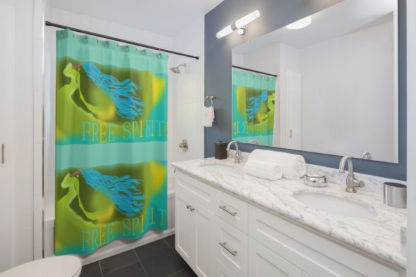 FREE SPIRIT !  Shower Curtains - Image 2
