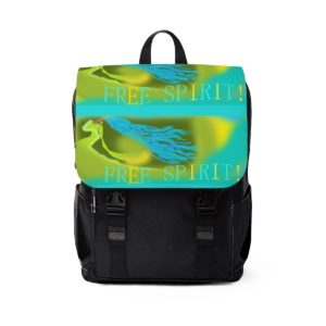 FREE  SPIRIT!  Unisex Casual Shoulder Backpack