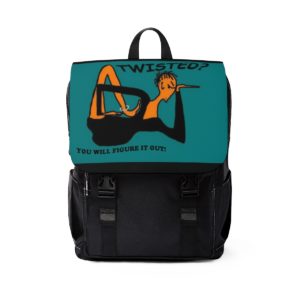 Twisted!  Unisex Casual Shoulder Backpack