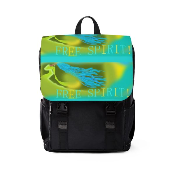FREE  SPIRIT!  Unisex Casual Shoulder Backpack