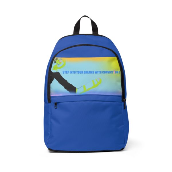 Conviction!  Unisex Fabric Backpack