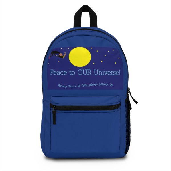 PEACE TO OUR UNIVERSE  Backpack (Made in USA)
