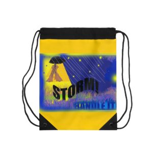 Storm of life!  Drawstring Bag