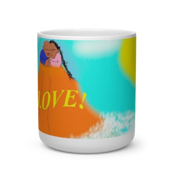 Love!  Heart Shape Mug