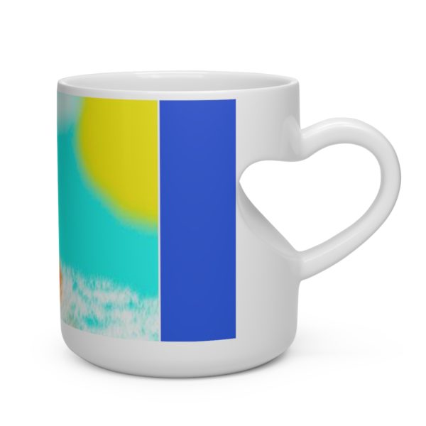 Love!  Heart Shape Mug - Image 2