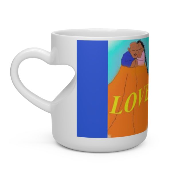 Love!  Heart Shape Mug - Image 3