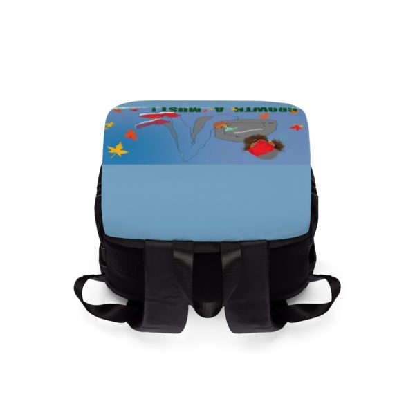 Growth !  Unisex Casual Shoulder Backpack - Image 4