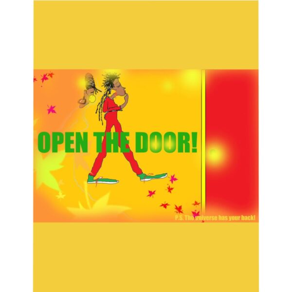 OPEN THE DOOR! Microfiber Duvet Cover - Image 3