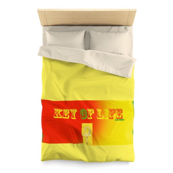 ANKH  KEY OF LIFE  Microfiber Duvet Cover - Image 4