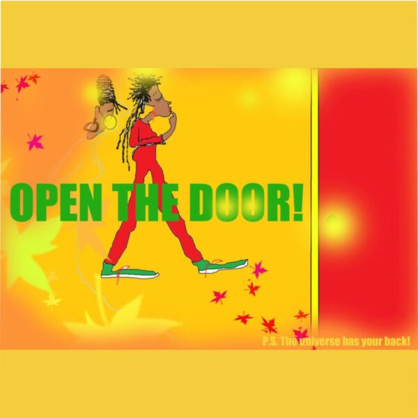 OPEN THE DOOR! Microfiber Duvet Cover - Image 2