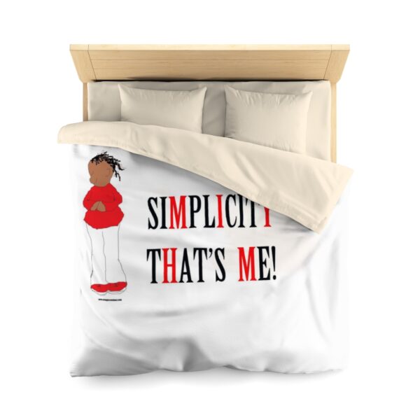 Pure Sweet Simplicity  !Microfiber Duvet Cover