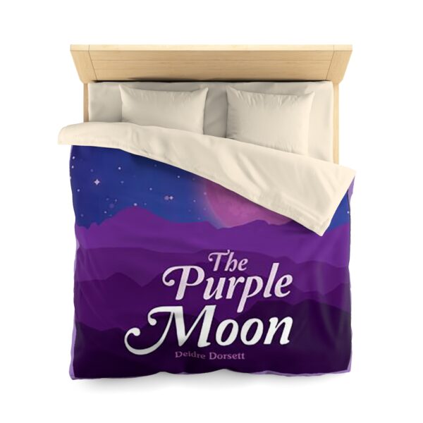 THE PURPLE MOON DUVET COVER