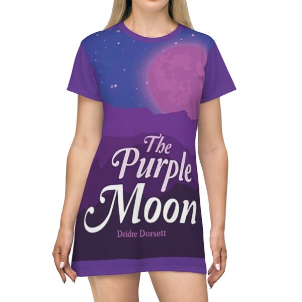 The Purple Moon T-Shirt Dress - Image 2