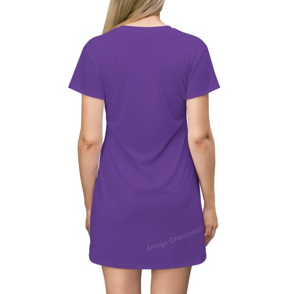 The Purple Moon T-Shirt Dress - Image 3