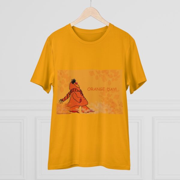 ORANGE VIBE ! Organic Creator T-shirt - Unisex