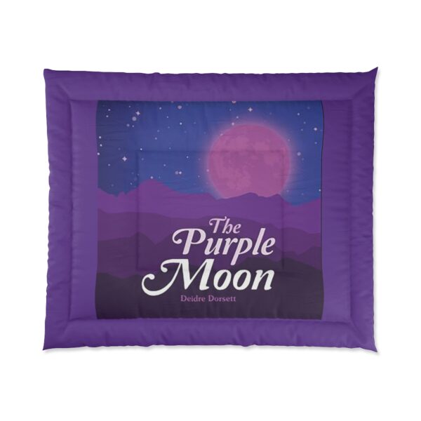 The Purple Moon Comforter