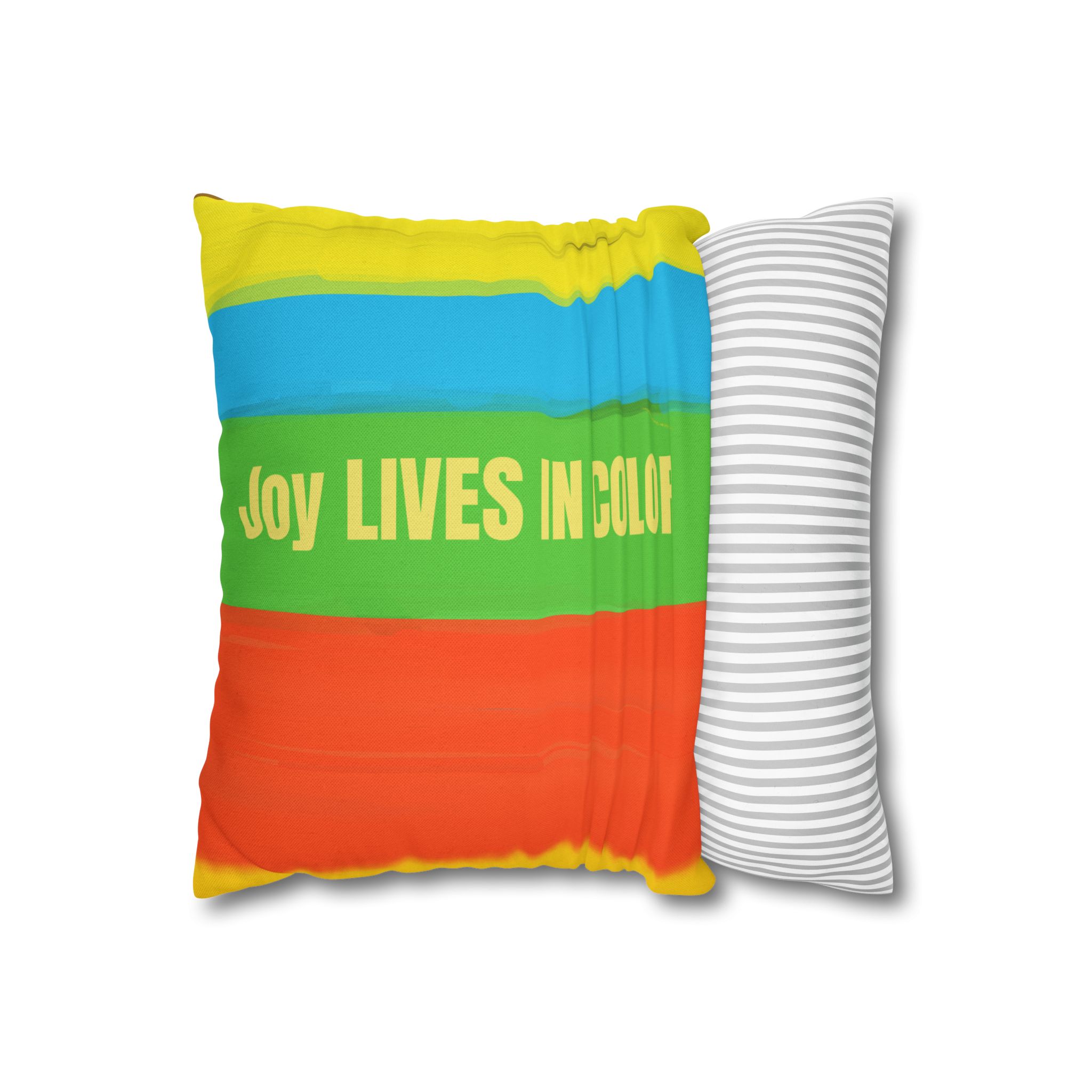 Spun Polyester Square Pillowcase - Image 2